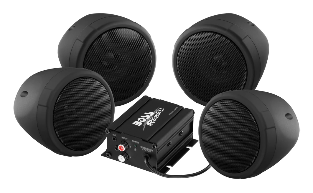 Boss Audio Systems Speaker Pods Boss Audio Rebel 1000 Watt 4 Speaker Bluetooth Sound System 3 Boss Audio Systems Speaker Pods Boss Audio Rebel 1000 Watt 4 Speaker Bluetooth Sound System