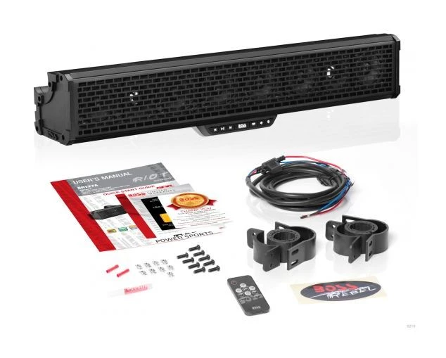 Sound Bars Boss Audio Systems Plug-N-Play Series ATV/UTV Soundbar 14 Sound Bars Boss Audio Systems Plug-N-Play Series ATV/UTV Soundbar - Image 12