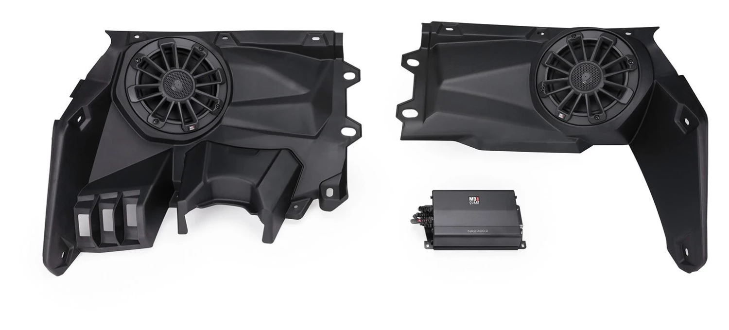 Audio Kits MB Quart Speaker Pod Kit With Amplifier Can-Am Maverick X3 3 Audio Kits MB Quart Speaker Pod Kit With Amplifier Can-Am Maverick X3