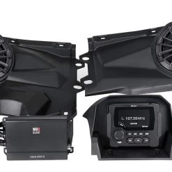 Cheap ATV & UTV Store 27 Audio Kits MB Quart Stage 2 Amplified Audio Package Can-Am Maverick X3