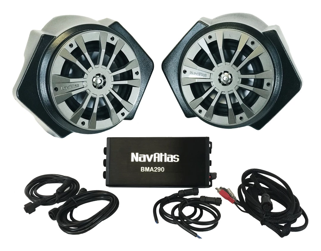 Audio Kits NavAtlas 6.5" Kickpod Powersports Speaker Pod System 3 Audio Kits NavAtlas 6.5" Kickpod Powersports Speaker Pod System