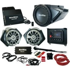 Audio Kits NavAtlas Zone 3 Kick Panel Audio Kit Polaris RZR XP Turbo 2016-2022