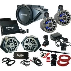 Audio Kits NavAtlas Zone 4 Kick Panel Audio Kit Polaris RZR XP Turbo 2019-2021
