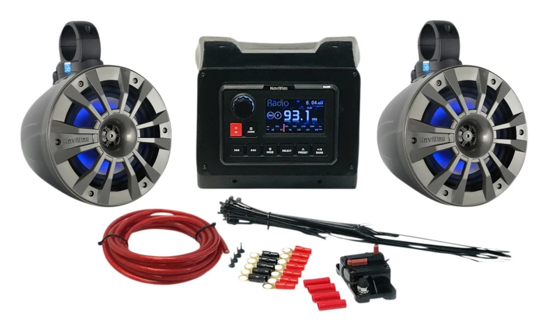 Audio Kits NavAtlas Zone 2 Audio Kit Can-Am Maverick X3 MAX 2017-2021 3 Audio Kits NavAtlas Zone 2 Audio Kit Can-Am Maverick X3 MAX 2017-2021