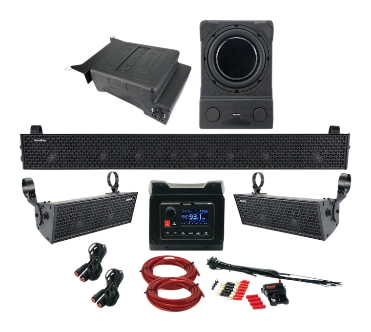 Audio Kits NavAtlas Zone 6 Audio Kit Can-Am Maverick X3 MAX 2017-2021 3 Audio Kits NavAtlas Zone 6 Audio Kit Can-Am Maverick X3 MAX 2017-2021