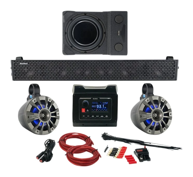 Audio Kits NavAtlas Zone 4 Audio Kit Can-Am Maverick X3 MAX 2017-2021 3 Audio Kits NavAtlas Zone 4 Audio Kit Can-Am Maverick X3 MAX 2017-2021