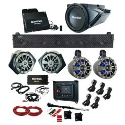 Audio Kits NavAtlas Zone 5 Audio Kit Polaris RZR XP 4 Turbo S 2019-2021
