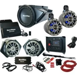 Audio Kits NavAtlas Zone 4 Audio Kit Polaris RZR XP 4 Turbo S 2019-2021