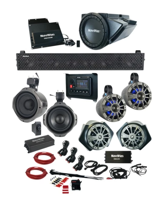 Audio Kits NavAtlas Zone 6 Audio Kit Polaris RZR XP Turbo 2019-2022 3 Audio Kits NavAtlas Zone 6 Audio Kit Polaris RZR XP Turbo 2019-2022