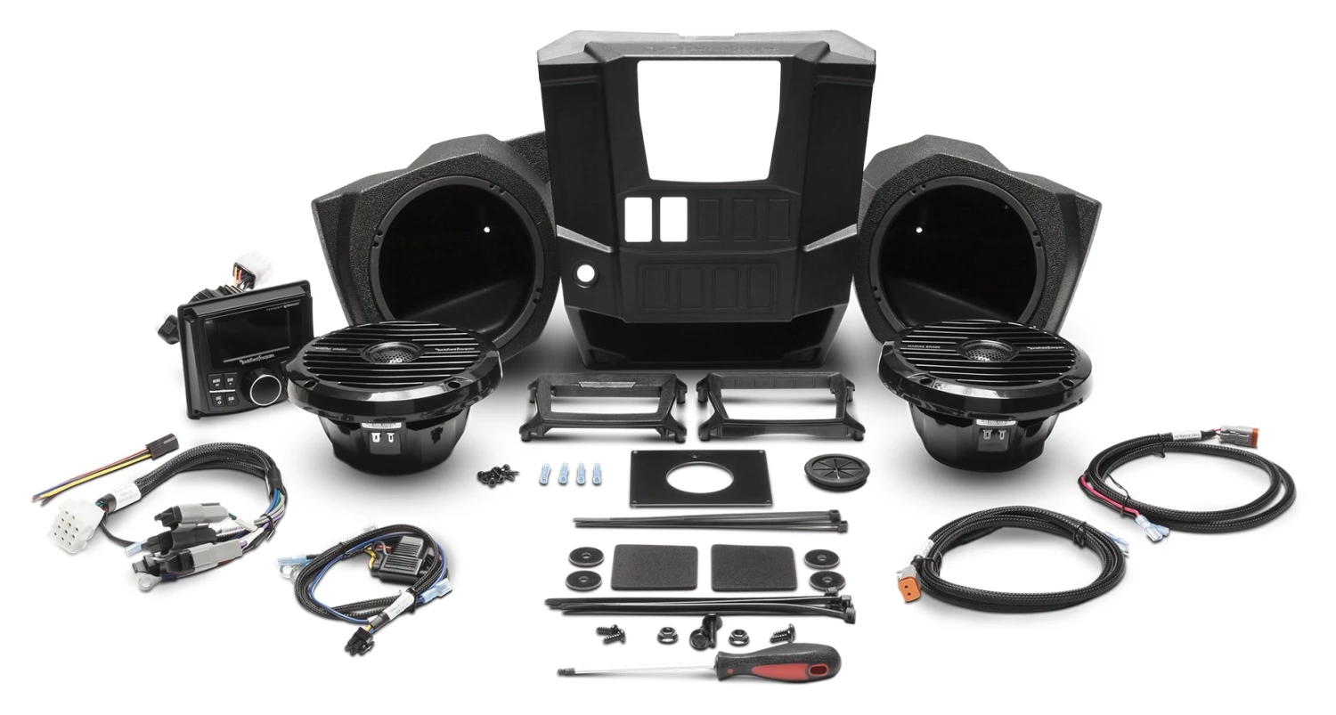 Audio Kits Rockford Fosgate Stage 2 Audio Systems Polaris Ranger 2015-2018 4 Audio Kits Rockford Fosgate Stage 2 Audio Systems Polaris Ranger 2015-2018 - Image 2