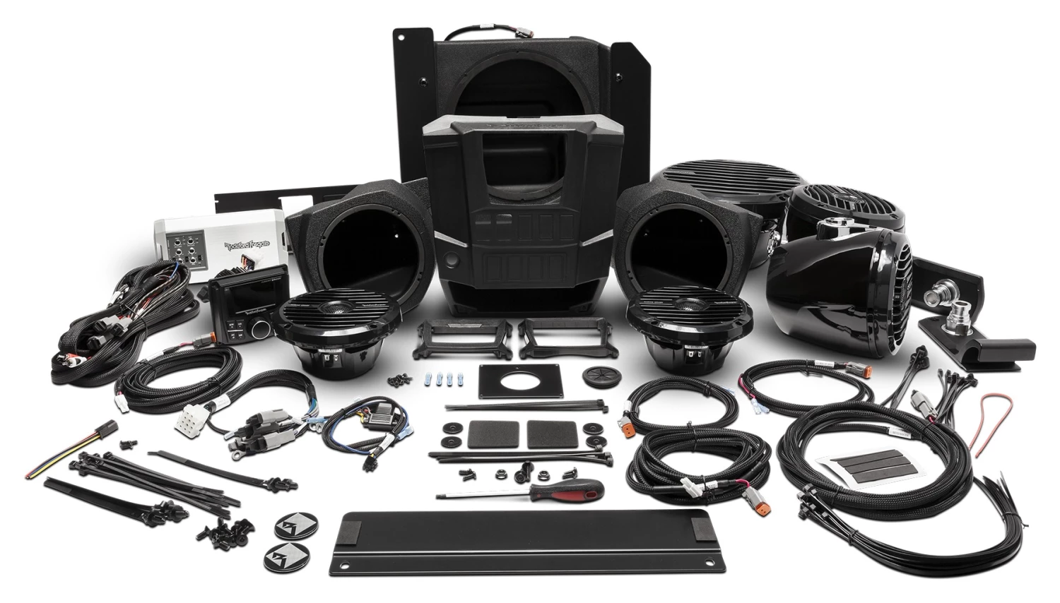 Audio Kits Rockford Fosgate Stage 4 Audio Systems Polaris Ranger 2015-2018 4 Audio Kits Rockford Fosgate Stage 4 Audio Systems Polaris Ranger 2015-2018 - Image 2