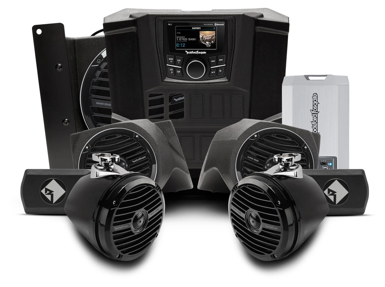 Audio Kits Rockford Fosgate Stage 4 Audio Systems Polaris Ranger 2015-2018 3 Audio Kits Rockford Fosgate Stage 4 Audio Systems Polaris Ranger 2015-2018