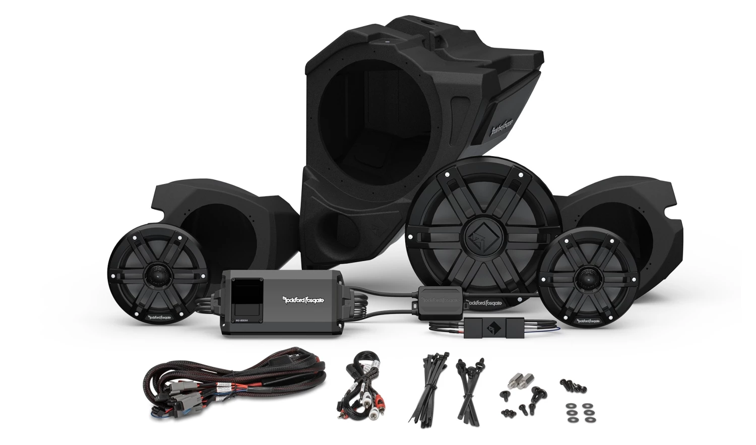 Audio Kits Rockford Fosgate Gen-3 Stage 3 Ride Command 2-Way Interface Audio Systems Polaris RZR 2014-2022 - Image 2
