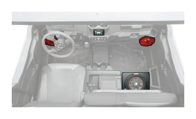 Audio Kits SSV Works 3 Speaker Kicker Audio System Polaris Ranger XP 1000 2018-2022 10 Audio Kits SSV Works 3 Speaker Kicker Audio System Polaris Ranger XP 1000 2018-2022 - Image 8