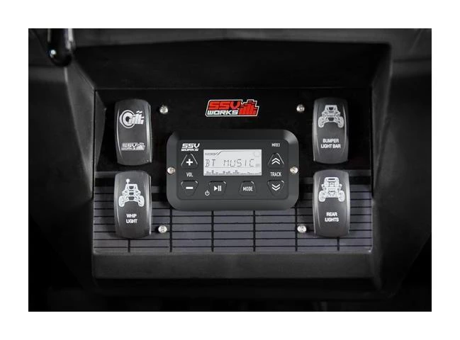 Audio Kits SSV Works 3-Speaker Plug-N-Play Audio System Polaris RZR 900 / 1000 / XP 2014-2018 8 Audio Kits SSV Works 3-Speaker Plug-N-Play Audio System Polaris RZR 900 / 1000 / XP 2014-2018 - Image 6