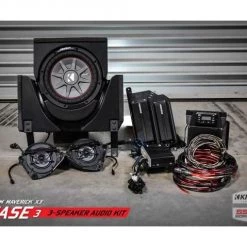 Audio Kits SSV Works 3-Speaker Plug-N-Play Kicker Audio System Can-Am Maverick X3 2016-2018