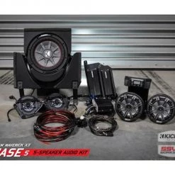 Audio Kits SSV Works 5-Speaker Plug-N-Play Kicker Audio System Can-Am Maverick X3 2016-2018