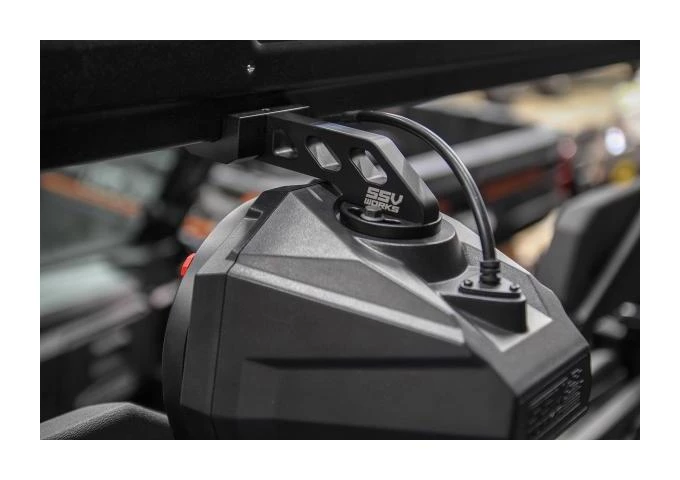 Speaker Pods SSV Works 6.5" Cage Mount Pods Polaris Ranger Profile 6 Speaker Pods SSV Works 6.5" Cage Mount Pods Polaris Ranger Profile - Image 4