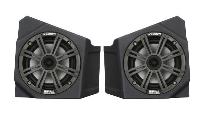 SSV Works 6.5" Kicker Front Kick Speaker Pods Kawasaki Teryx KRX 1000 2020-2022 3 SSV Works 6.5" Kicker Front Kick Speaker Pods Kawasaki Teryx KRX 1000 2020-2022