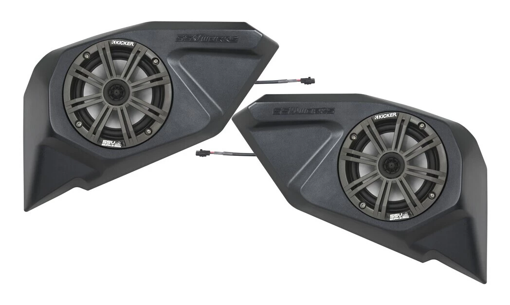 SSV Works 6.5" Kicker Rear Door Speaker Pods Polaris RZR Pro XP 4 2020 3 SSV Works 6.5" Kicker Rear Door Speaker Pods Polaris RZR Pro XP 4 2020