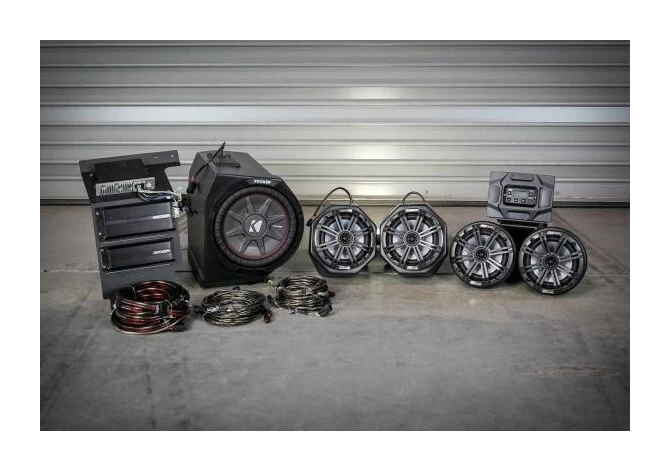 Audio Kits SSV Works Complete Kicker 5-Speaker Plug & Play System Polaris General 2016-2020 3 Audio Kits SSV Works Complete Kicker 5-Speaker Plug & Play System Polaris General 2016-2020