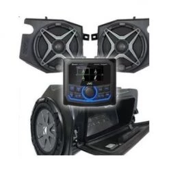 Audio Kits SSV Works Plug-N-Play 3-Speaker Audio Kit With JVC MR1 Polaris RZR XP 1000 2019-2022
