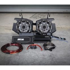 Audio Kits SSV Works Plug-N-Play Kicker 2 Speaker Kit For Ride Command Polaris RZR XP Turbo / S