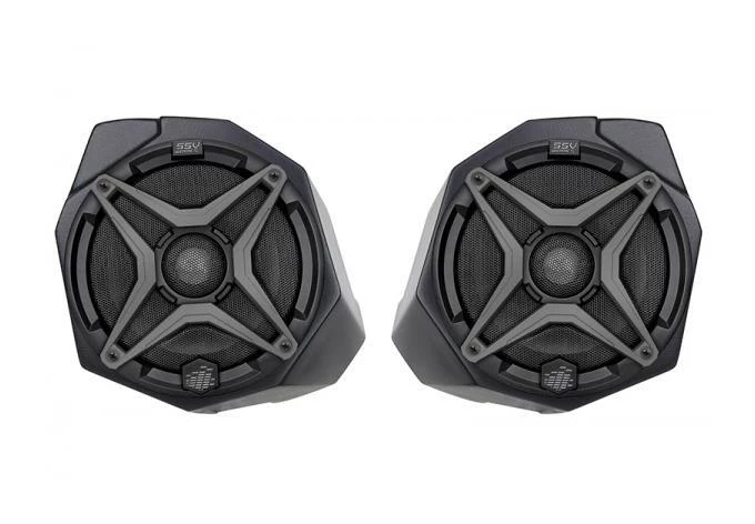 SSV Works 6.5" SSV Speakers Kick Panel Speaker Pods Can-Am Maverick X3 2017-2022 3 SSV Works 6.5" SSV Speakers Kick Panel Speaker Pods Can-Am Maverick X3 2017-2022