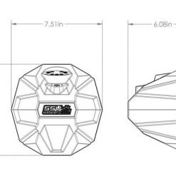 SSV Works Universal 6.5" Cage-Mounted Speaker Pods 14 SSV Works Universal 6.5" Cage-Mounted Speaker Pods -Cheap ATV & UTV Store ssv works universal65inch cage mounted speaker pods 4